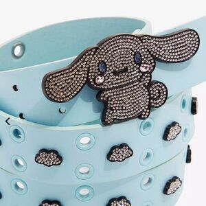 Hot Topic Light Blue Kids Belt with Sparkly Cinnamoroll - Hello Kitty